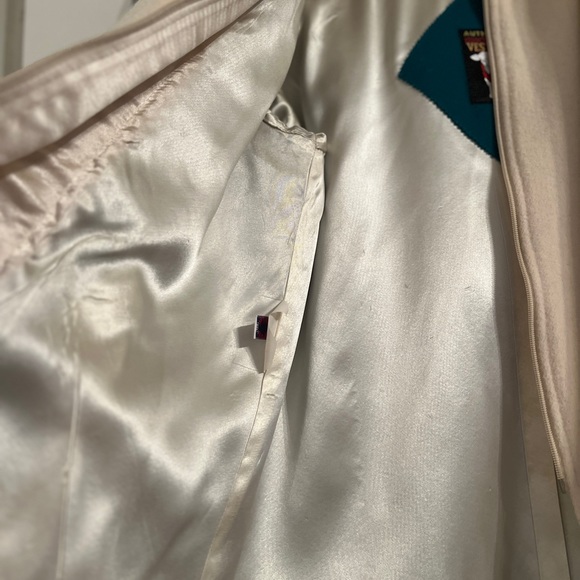 Authentic MacKintosh Vestcoat Green and Off White - Picture 10 of 14